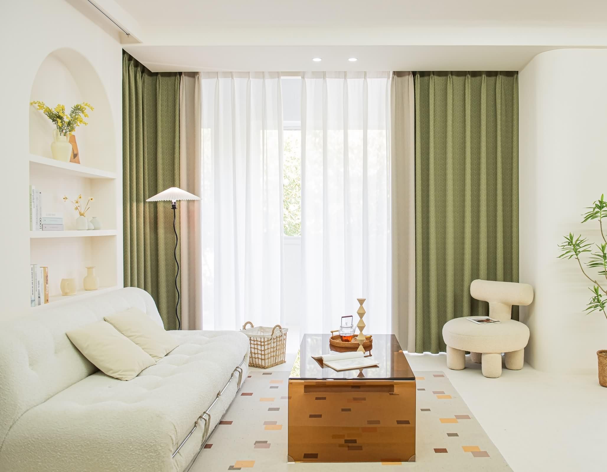 Residential Bedroom Curtains Abu Dhabi